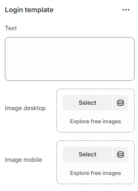 login-template-setting