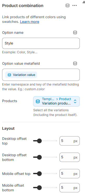 product-combination-block-setting