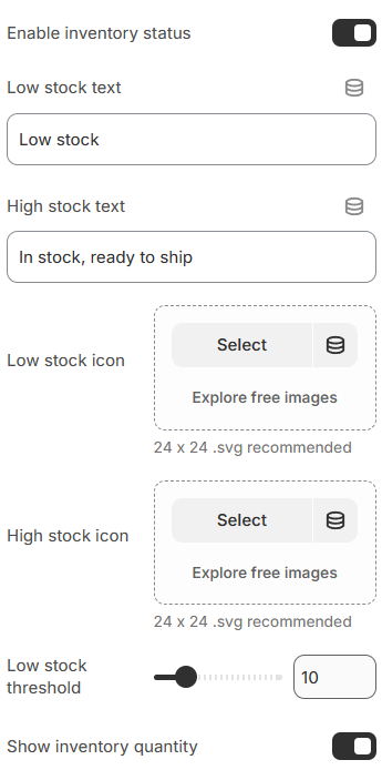 price-quantity-block-setting