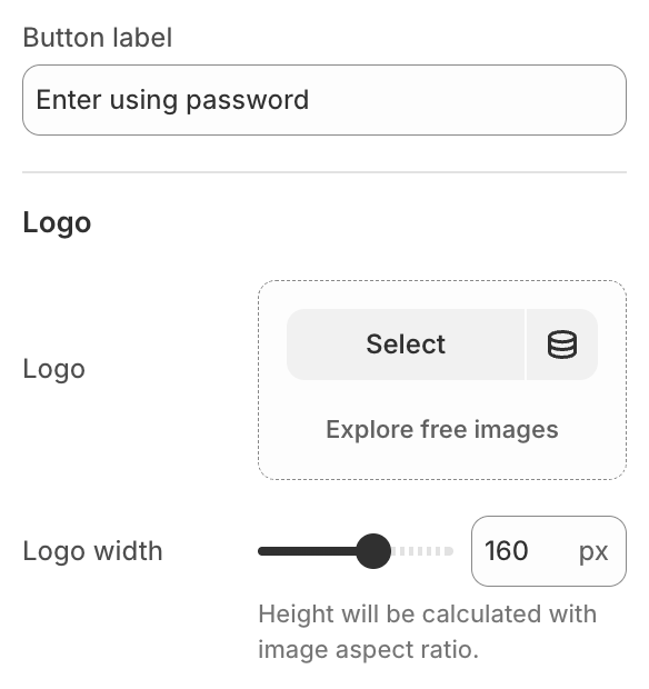 password-header-setting