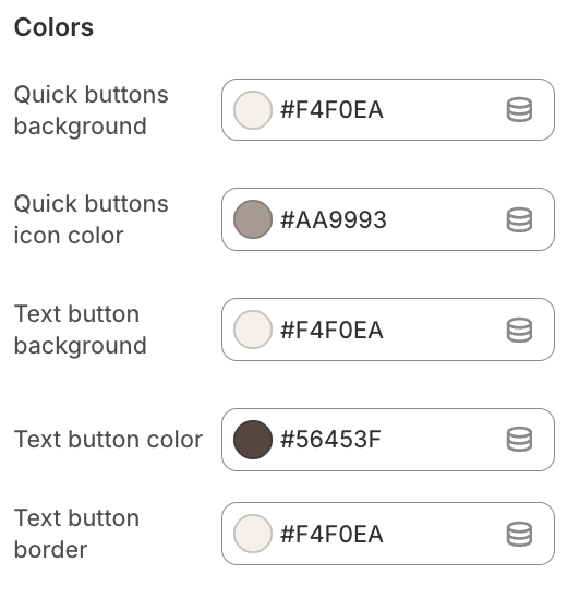 Product card colors