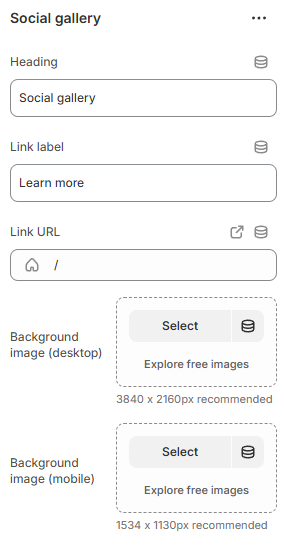 social-gallery-settings