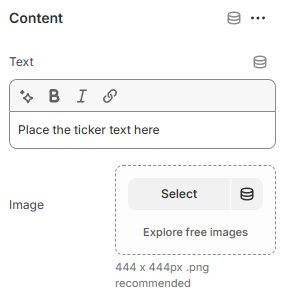 ticker-content-settings