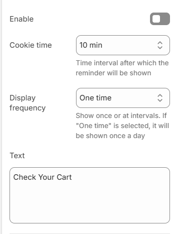 cart-reminder-setting