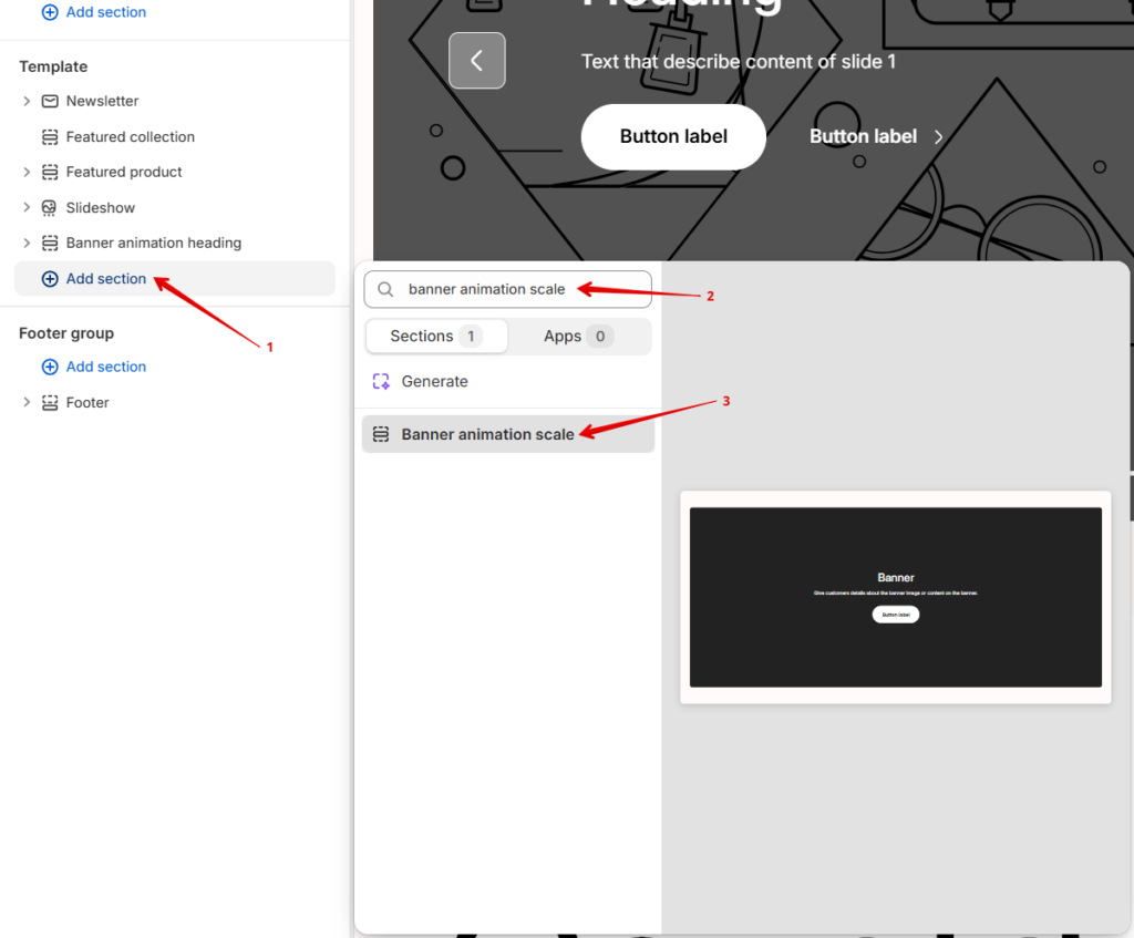 add animation scale