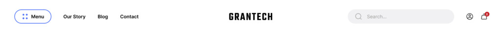 gran tech header logo center