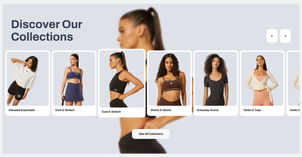 Collections carousel