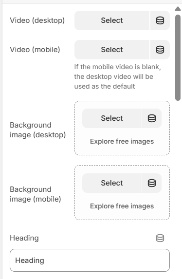 Interactive slides HTML5 video