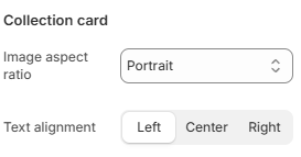 List collections - collection card