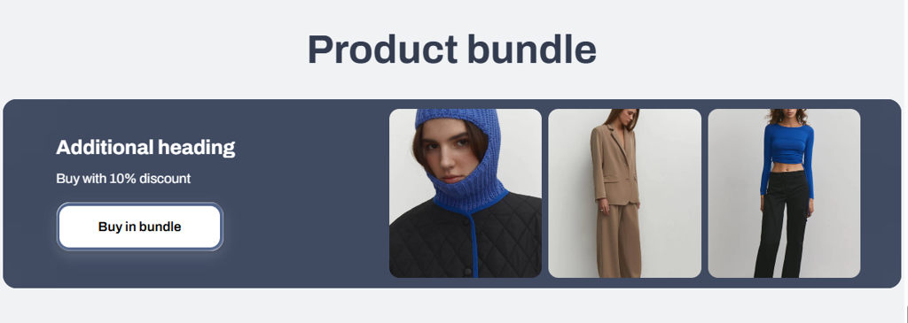 Product bundle