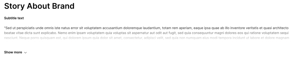 Rich text preview