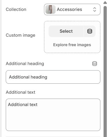 Scroll collections block