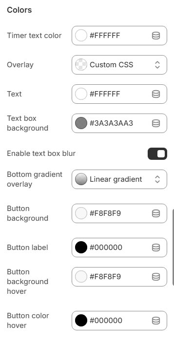 banner colors