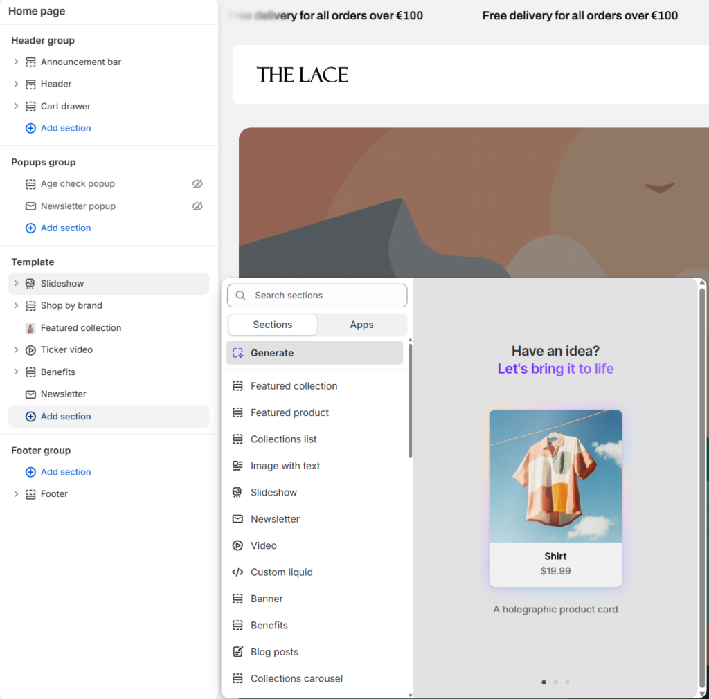 homepage fuse theme