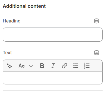 image compare additional content