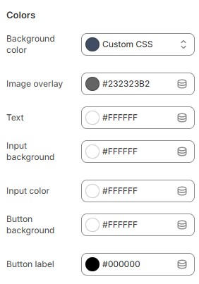 newsletter colors
