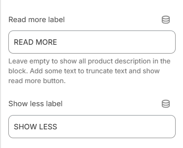 product template description