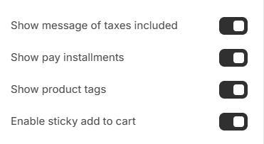 product template general