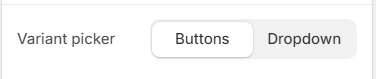 product template options block