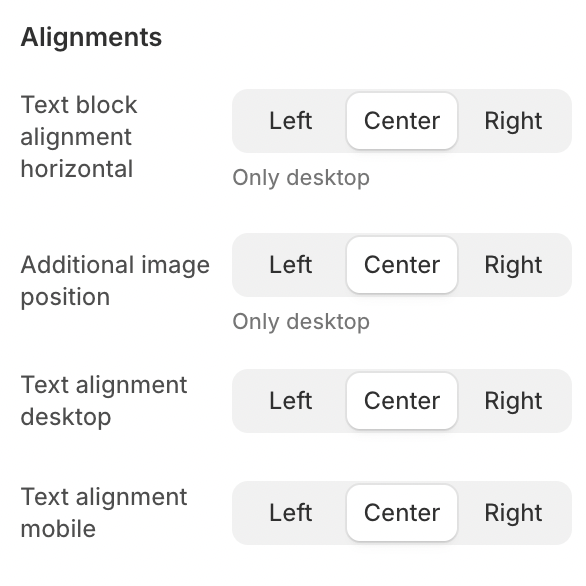 title with image alignment