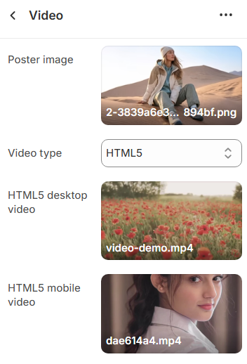 video general